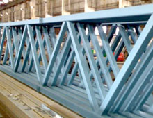 Пролет из профильной трубы